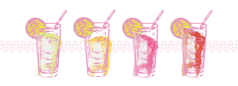 Cocktail Drinks Vector